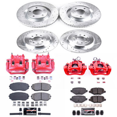 Power Stop Z23 COATED KIT W/ AS CALS CPR5452-23