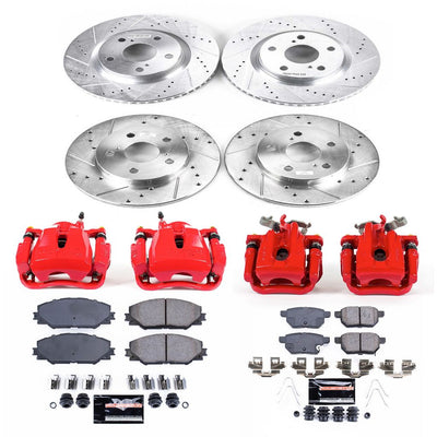 Power Stop Z23 COATED KIT W/ PC CALS CPC7631-23