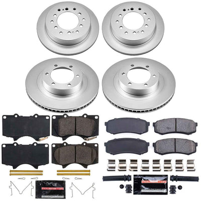 Power Stop Z23 COATED KIT W/ PC CALS CPC2422A-23