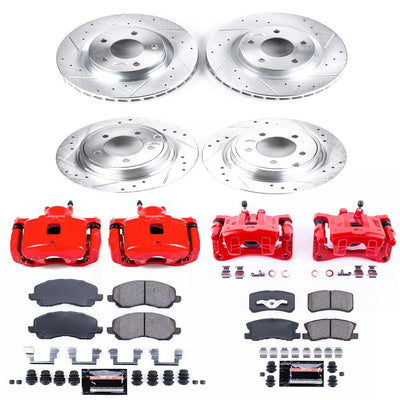 Power Stop Z23 COATED KIT W/ PC CALS CPC2848A-23