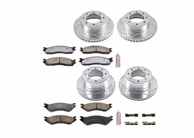 Power Stop Z36 COATED KIT W/ AS CALS CPR5490-36