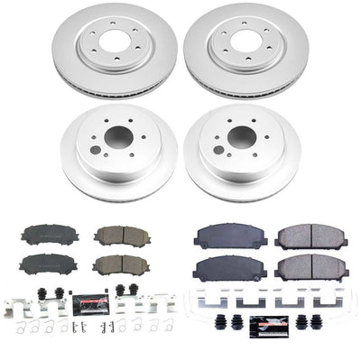 Power Stop Z23 COATED BRAKE KIT CPK7866-23