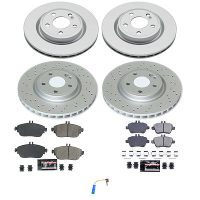 Power Stop Z23 COATED BRAKE KIT CPK8265-23