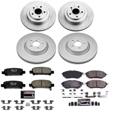 Power Stop Z23 COATED BRAKE KIT CPK286-23