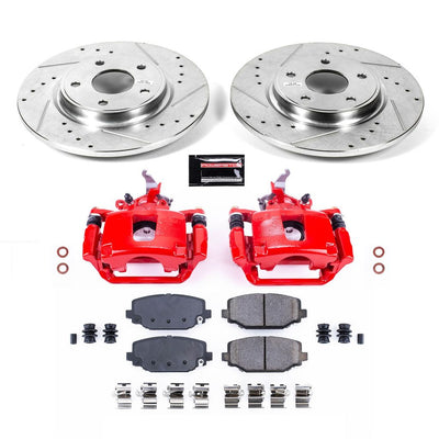 Power Stop Z23 COATED KIT W/ AS CALS CPR5961B-23