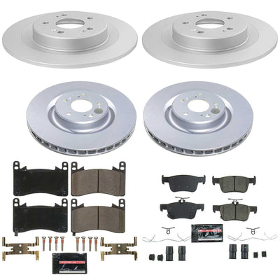 Power Stop Z23 COATED BRAKE KIT CPK8945-23