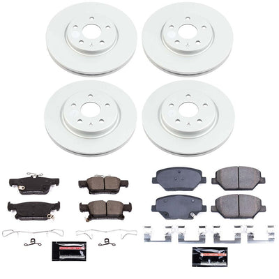 Power Stop Z23 COATED BRAKE KIT CPK9153-23