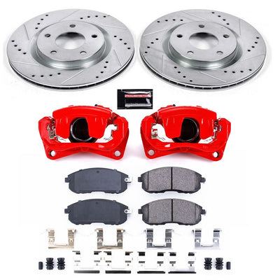 Power Stop Z23 COATED KIT W/ PC CALS CPC5217A-23