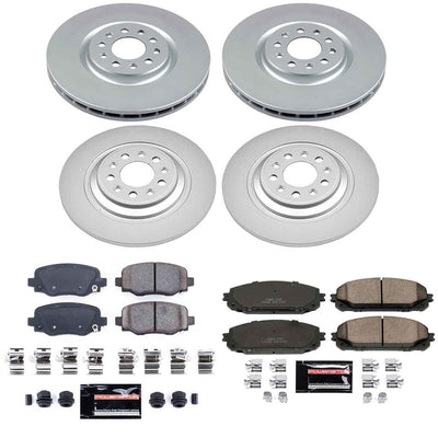 Power Stop Z23 COATED BRAKE KIT CPK6541-23