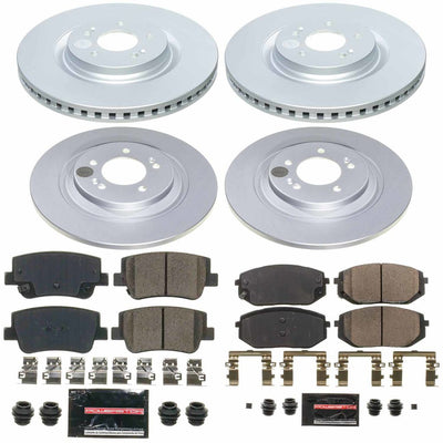 Power Stop Z23 COATED BRAKE KIT CPK9246-23