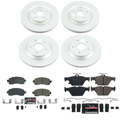 Power Stop Z23 COATED BRAKE KIT CPK8521-23