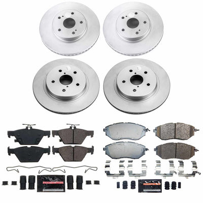Power Stop Z23 COATED BRAKE KIT CPK8405-23