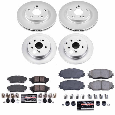 Power Stop Z23 COATED BRAKE KIT CPK6763-23
