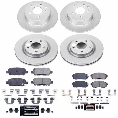 Power Stop Z23 COATED BRAKE KIT CPK9141-23
