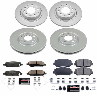 Power Stop Z23 COATED BRAKE KIT CPK6373-23