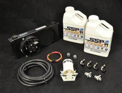 Stealth Black 3.0 GPM Transmission Cooler Kit