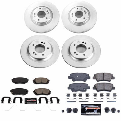 Power Stop Z23 COATED BRAKE KIT CPK8284-23