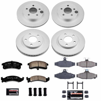 Power Stop Z23 COATED BRAKE KIT CPK1535-23