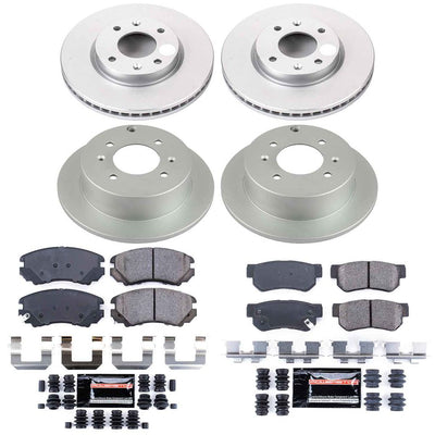 Power Stop Z23 COATED BRAKE KIT CPK4445-23