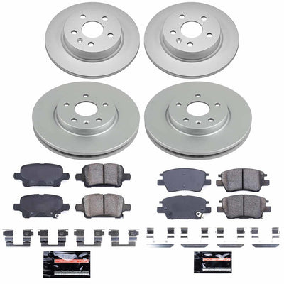 Power Stop Z23 COATED BRAKE KIT CPK7907-23