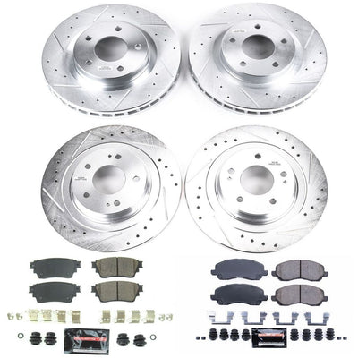 Power Stop Z23 COATED BRAKE KIT CPK8397-23