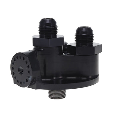 Peterson Fluid Systems Remote Filter Mount -10AN Fittings - System 1 Style