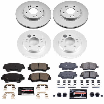 Power Stop Z23 COATED BRAKE KIT CPK8346-23