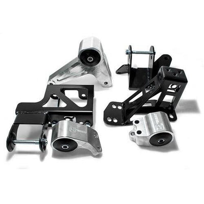 92-95 Civic 94-01 Integra Billet Conversion Mount Kit K Series Manual Solid Billet No Bushings Innovative Mounts