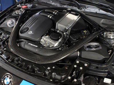 Matte Carbon Fiber Engine Cover BMW M2 Competition (F87) 19-20 / M3/M4 (F80/82/83) 15-20 L6-3.0L (tt) S55