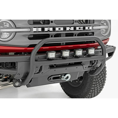 Nudge Bar | 20 Inch Chrome Single Row LED | OE Modular Steel | Ford Bronco (21-26)