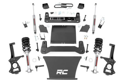 6 Inch Lift Kit |Mono Leaf Rear | N3 Struts | GMC Sierra 1500 2WD/4WD (19-24)