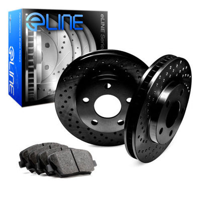 R1 Concepts Brake Rotor- Carbon Coated Fits BMW 318i