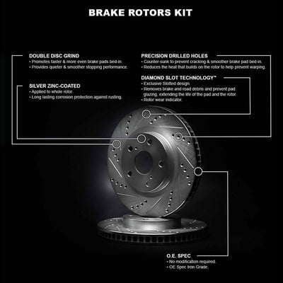 R1 Concepts Disc Brake Kit Fits Jaguar F-Type