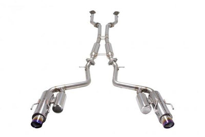 APEXi N1 Evolution-X Exhaust Lexus IS250 / IS350 RWD 2014-2016 Catback with Dual Stainless Tip