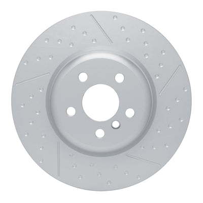 R1 20-25 BMW M440i Right Rear Dimpled and Slotted Brake Rotor