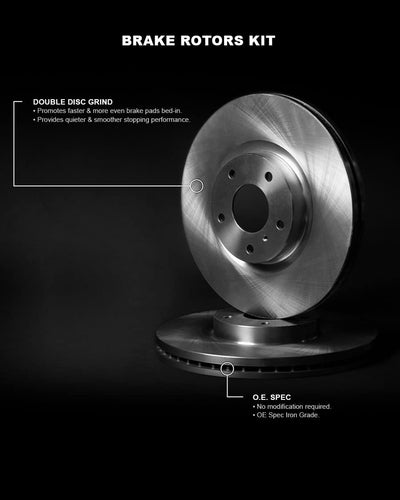 R1 Concepts Brake Rotor- Blank Fits Hyundai Sonata