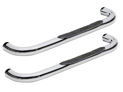 ~(54 lbs. 89X23X4)~ Signature 3 Nerf Step Bars Chrome F-Series Pickup SuperCab 2Dr 1980-1998 (1997-1998 HD models only)