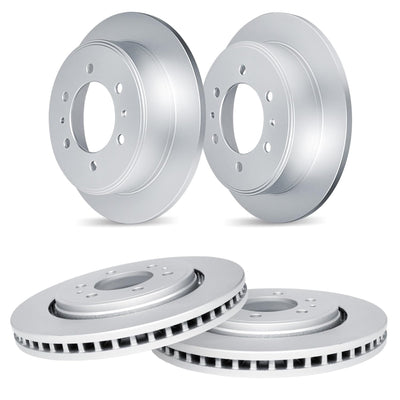 R1 Concepts Brake Rotor- Carbon Coated Fits Hyundai Entourage