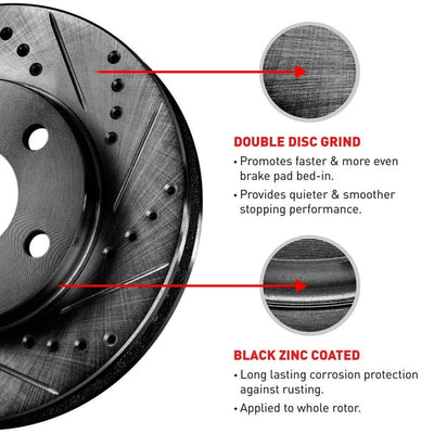 R1 Concepts Disc Brake Kit Fits Dodge Neon