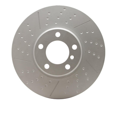 R1 12-21 BMW 118i (Mexico) Front Dimpled & Slotted GeoSPEC Coated Rotor