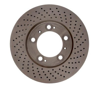 R1 Concepts Brake Rotor - Drilled Fits Porsche 911