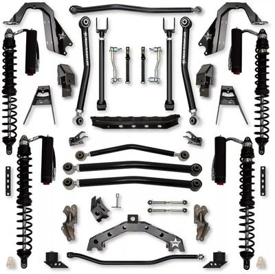 18C WRANGLER JL 2DR 3.5IN TREX HYBRID TRAIL RUNNER SYS W/ FAST CD ADJUSTERS FR