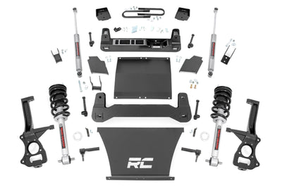6 Inch Lift Kit |Mono Leaf Rear | N3 Struts | GMC Sierra 1500 2WD/4WD (25-26)