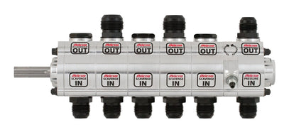 Peterson Fluid Systems R4 6-Stage Oil Pump - Left Side Mount - Rear Drive Drag - Front Pressure