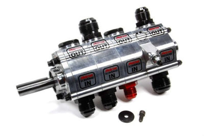 Peterson Fluid Systems R4 6-Stage Oil Pump - Right Side Mount - Rear Drive Drag