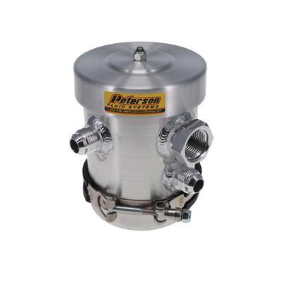 Peterson Fluid Systems Sealed Breather Can 2 x -10