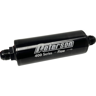 Peterson Fluid Systems Filter -8AN 100 Micron w/o Bypass