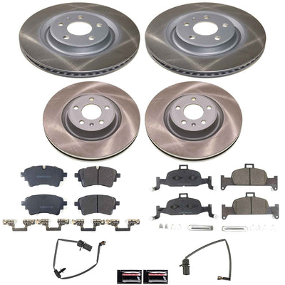 Power Stop SEMI-COATED ROTOR KIT Audi A4 allroad 2020-25 Audi A4 Quattro 2020-25 Audi A5 Quattro 2020-24 Audi A5 Sportback 2020-25 SC8653