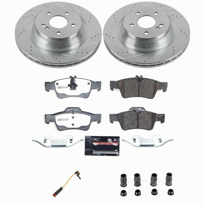 Power Stop Z26 STREET BRAKE KIT Mercedes-Benz CLS550 2012-18 Mercedes-Benz E550 2010-14 K6881-26