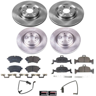 Power Stop AUTOSPECIALTY BRAKE KIT Audi A4 allroad 2020-25 Audi A4 Quattro 2020-25 Audi A5 Quattro 2020-24 Audi A5 Sportback 2020-25 KOE8653